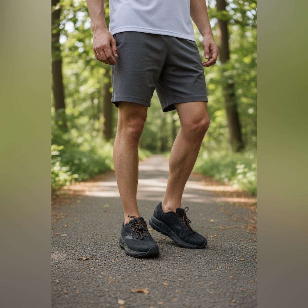 Brooks Black Beast Men’s GTS Athletic Shoes with Mesh Upper Cushioned Midsole‎